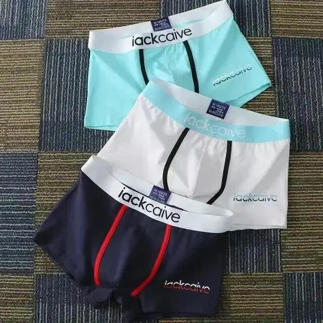 Men's 3 Pack Cotton Boxer Shorts - ShopHub