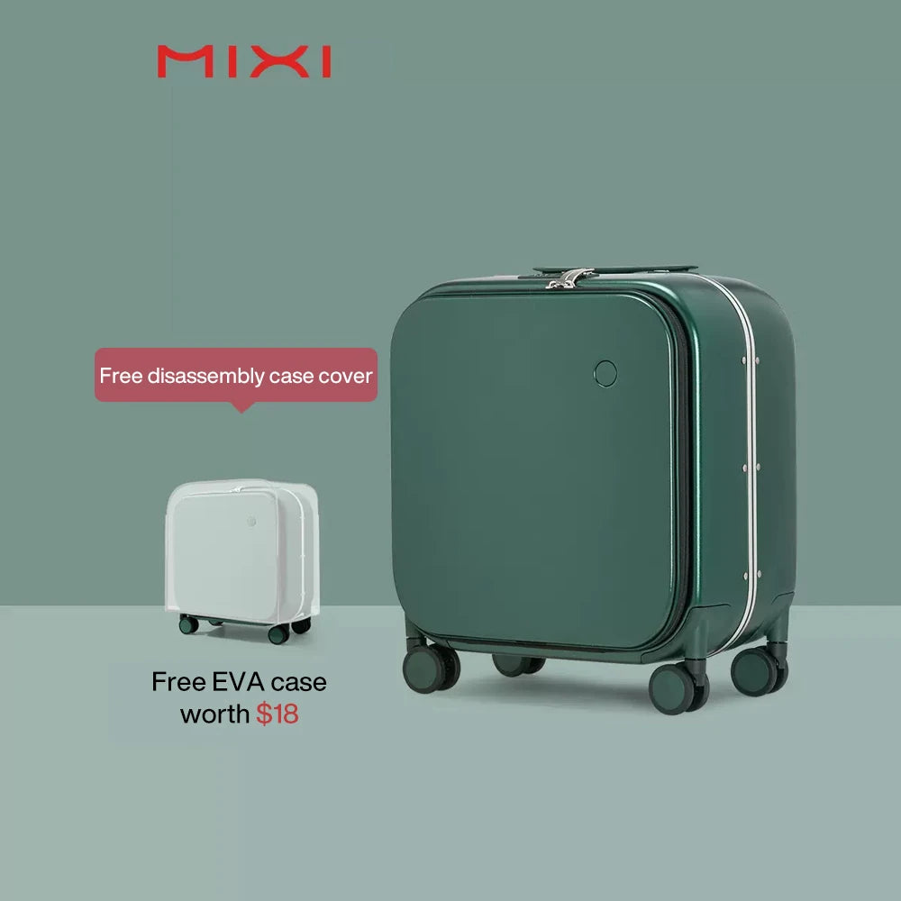 Mixi 18-inch Carry-on Suitcase