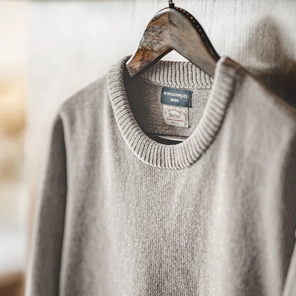 MADEN Chenille Crew-Neck Sweater | Three Colours