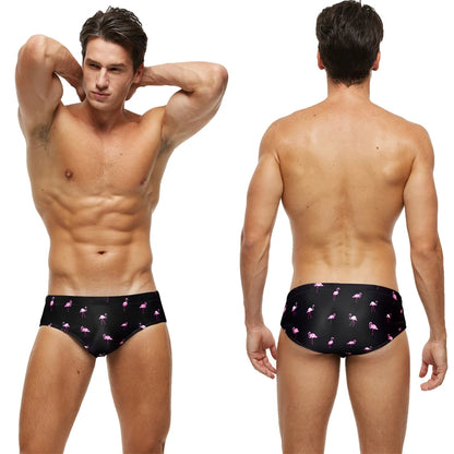 DATIFER Mens Bañador Hombre Multicolour Swim Briefs