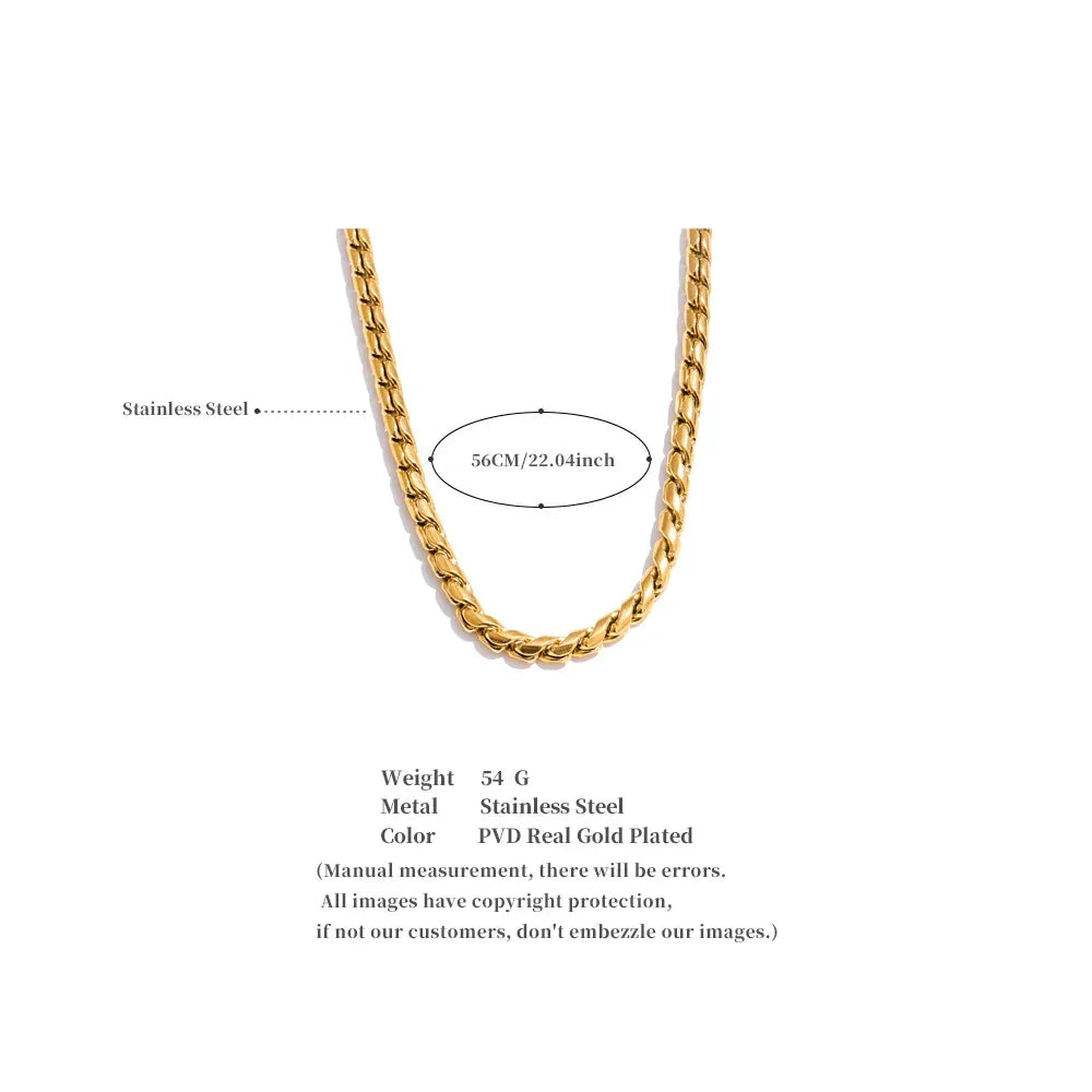 55cm Classic Fashion Unisex Necklace - ShopHub