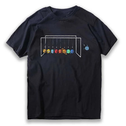 COOLMIND Aa73-P150T Cosmic Humour Cotton Tee