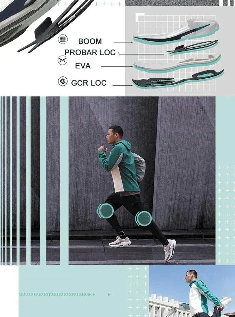 Li-Ning Men's FURIOUS RIDER 8 Stability Running Shoes - ShopHub