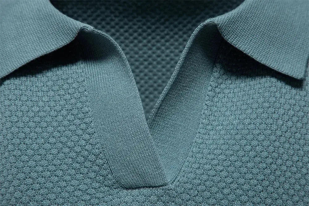 Men's Summer Breathable Polo Shirts - ShopHub