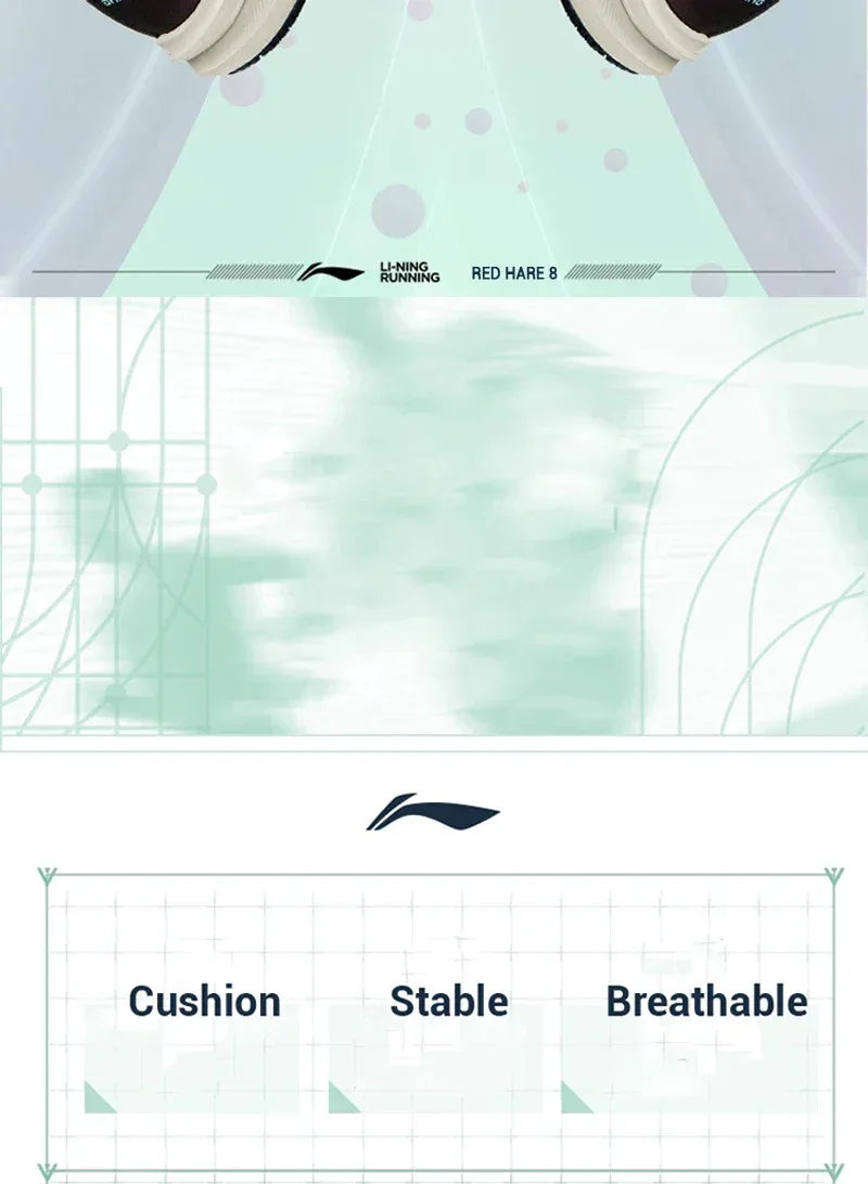 Li-Ning Men's RED HARE 8 Running Shoes - ShopHub