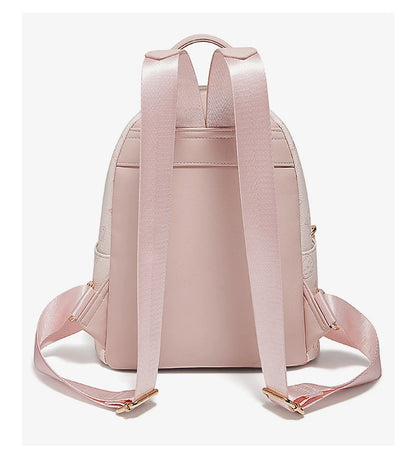 FOXER Brand PVC Leather Backpack Cute Embossing 2026 New Design Large Capacity School Bag Women's Fashion Travel Bags