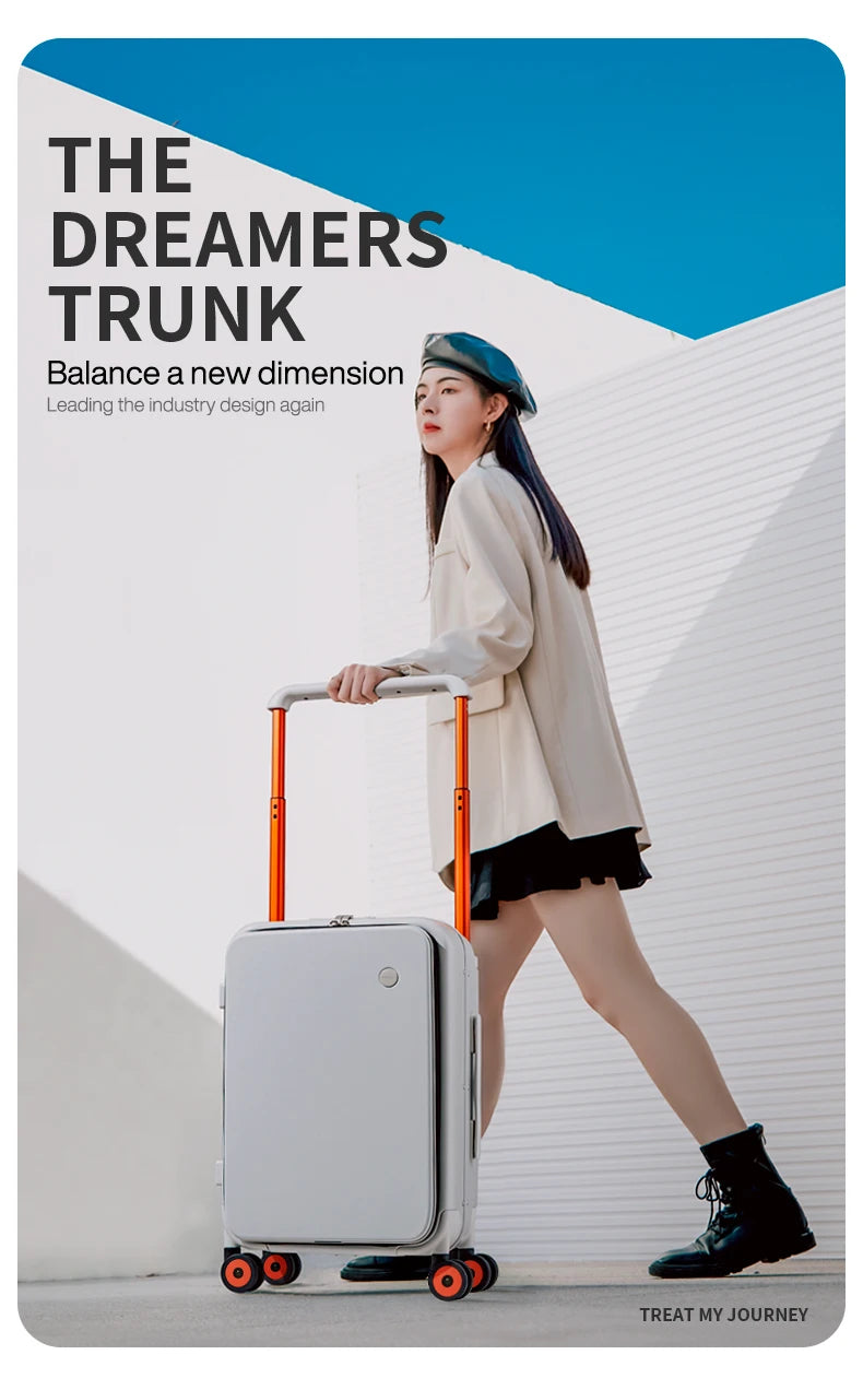 Mixi Premium 20-inch Carry-on Suitcase