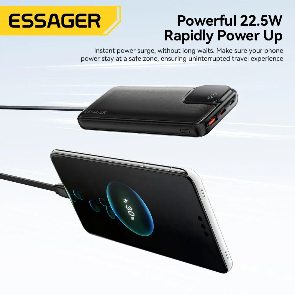 Essager Dual Cable Power Bank - ShopHub