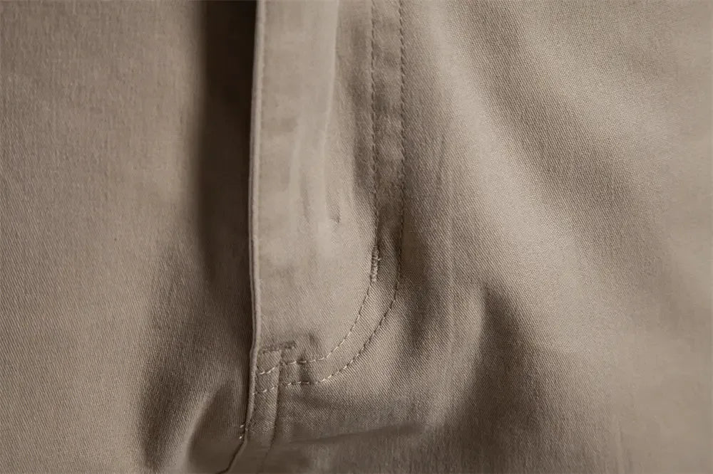 AIOPESON Men's 100% Cotton Summer Shorts - ShopHub