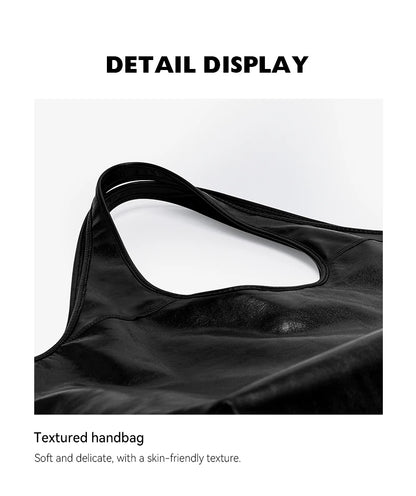 BAFELLI Soft Leather Large Capacity Work Tote Bag
