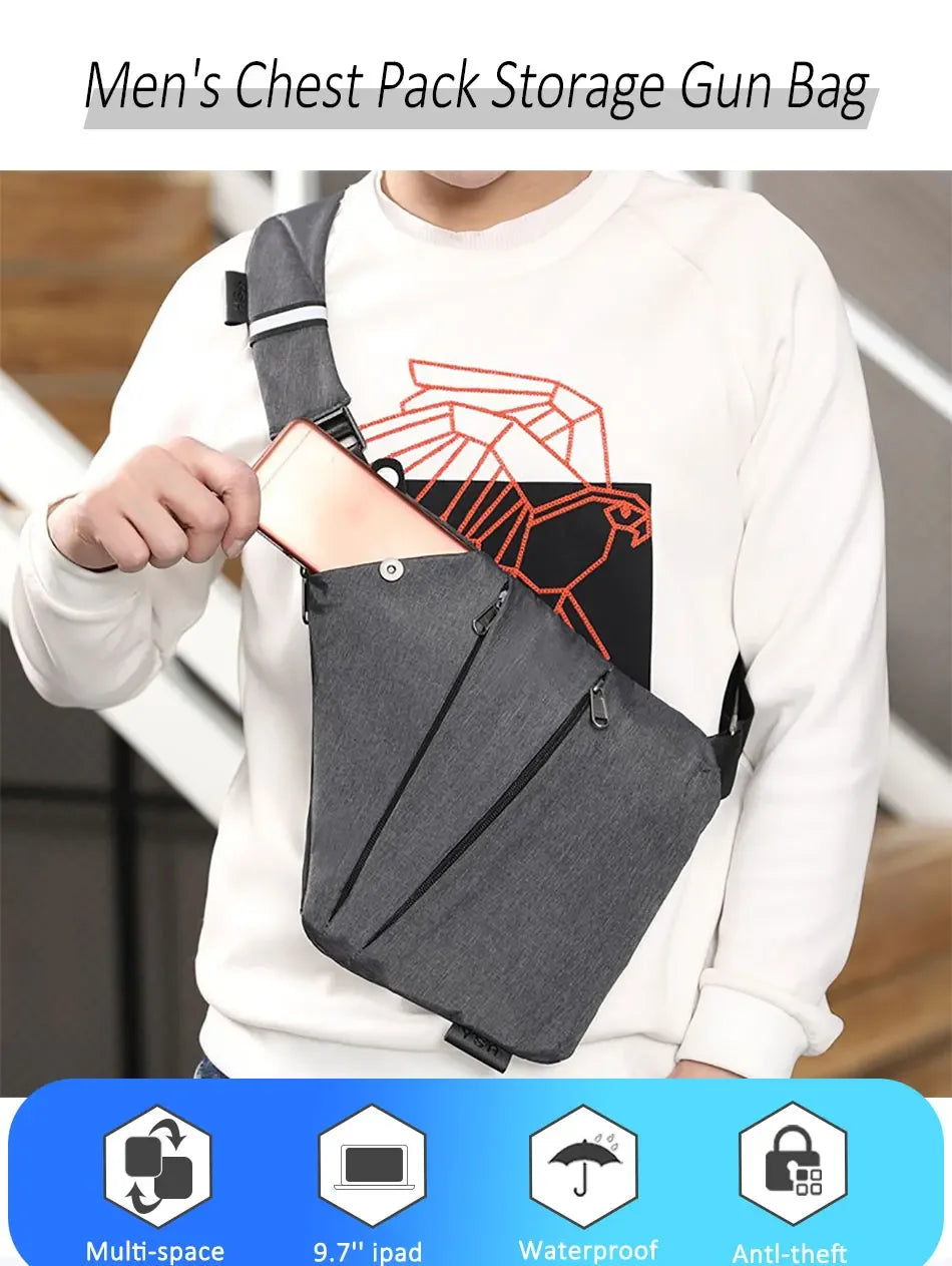 DIENQI Anti-theft Chest Bag