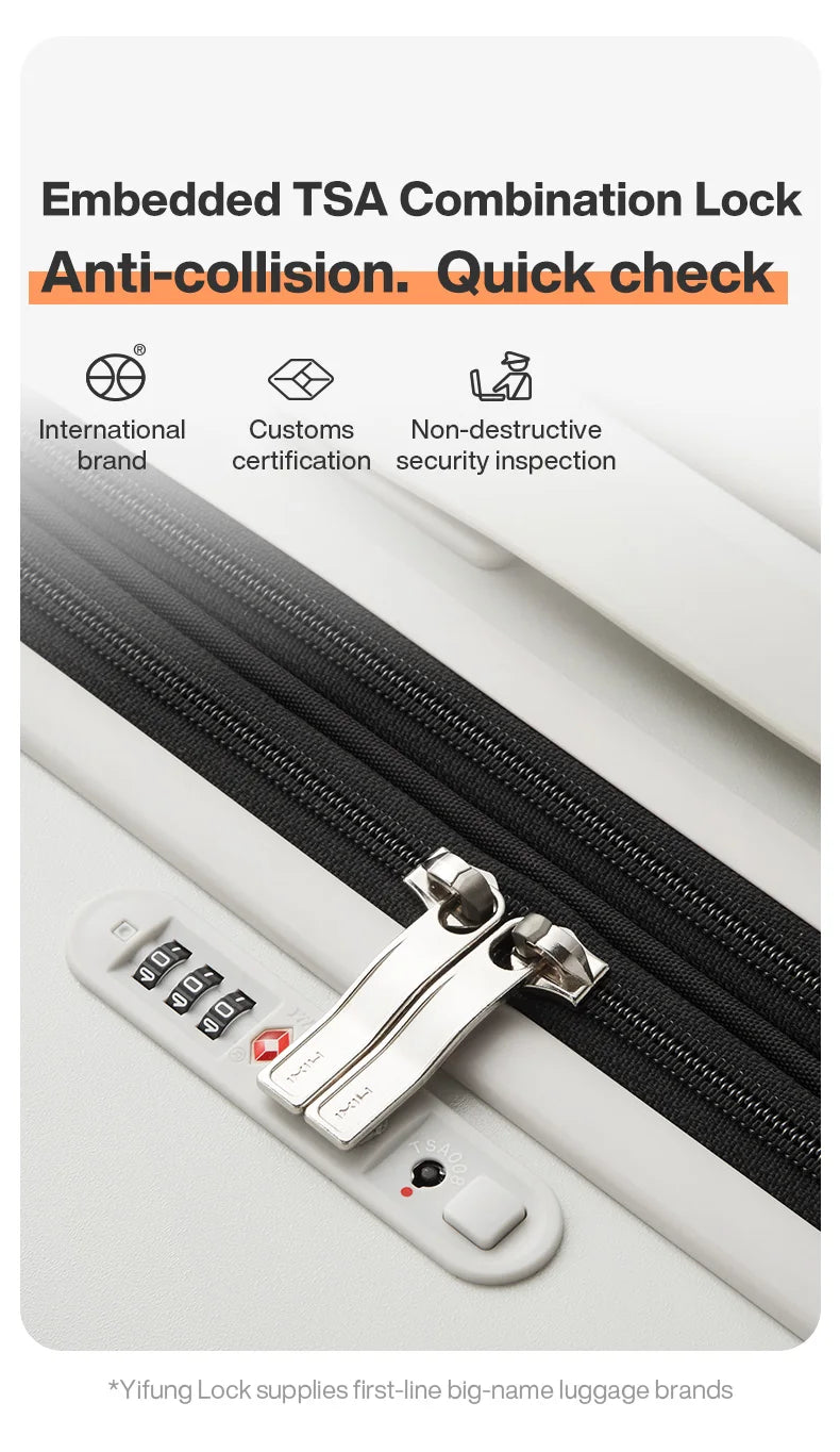 Mixi Expandable Carry-On Suitcase 20" - 24"