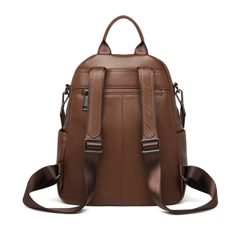 HOT ZOOLER Full Skin 100% Genuine Leather Backpack Women's Bag Classic 2026 New Large Backpack Designer Business Need #SC1700