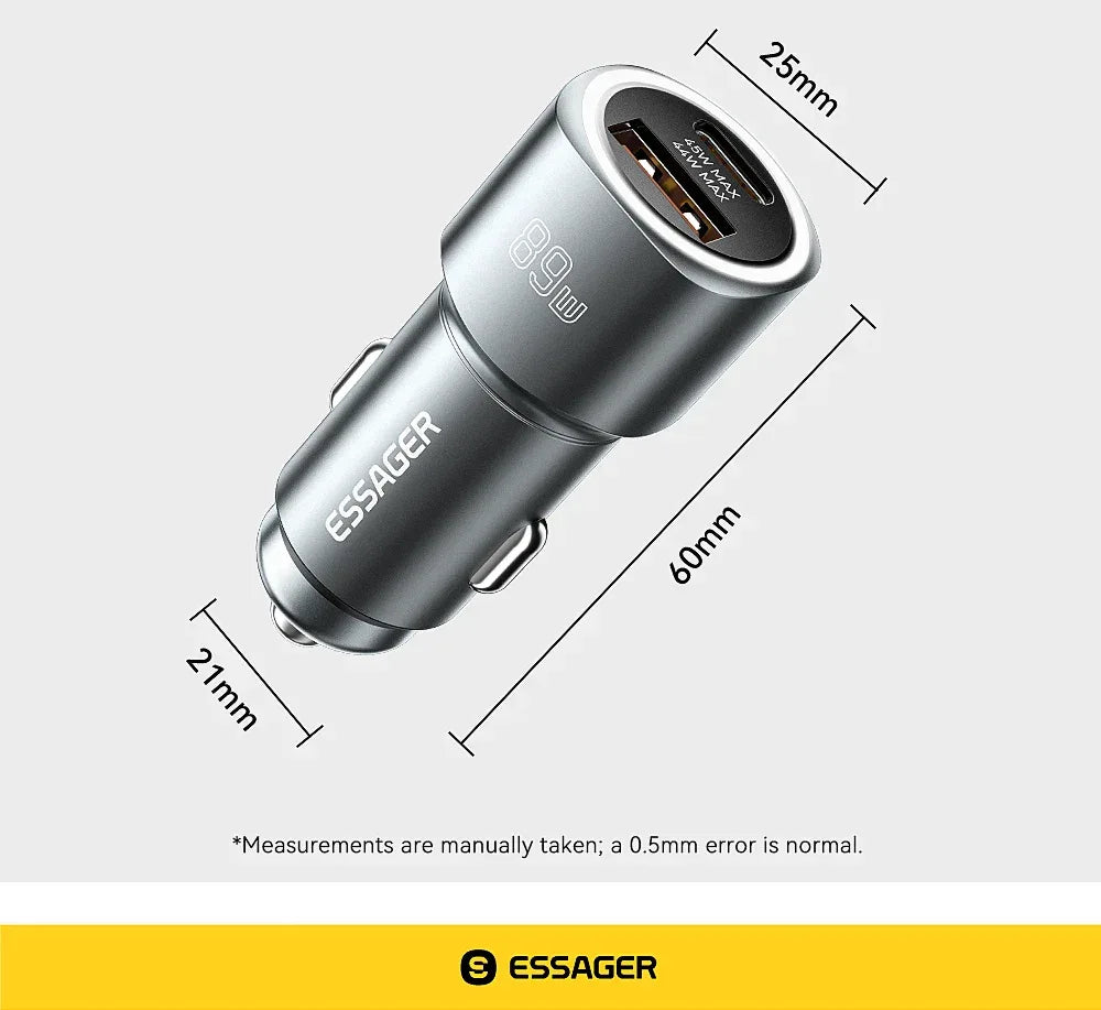 Essager USB C Car Charger - ShopHub
