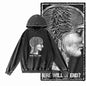 After Dark Acid-Washed Black Graphic Hoodie