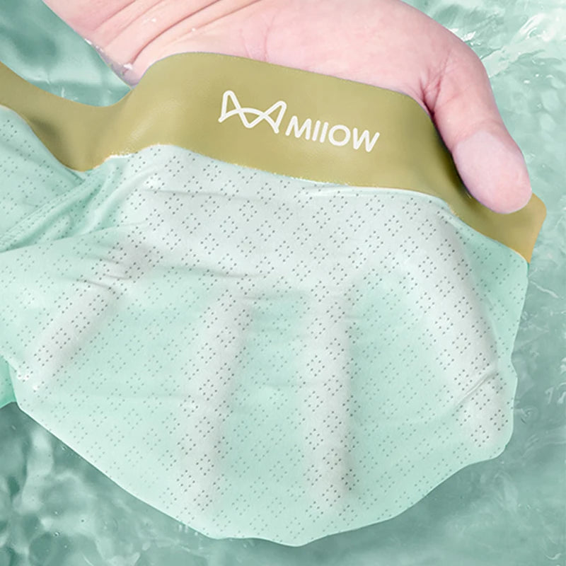 Stay Cool and Comfortable with MiiOW Ice Silk Men's Boxer Underwear
