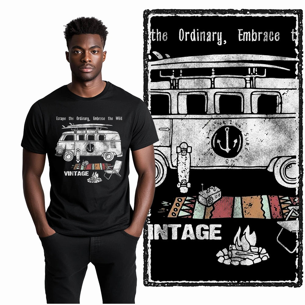 COOLMIND Camping & Van Life Graphic T-Shirt | Unisex