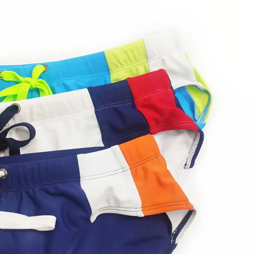 UXH Men's Low Waist Swim Briefs - ShopHub