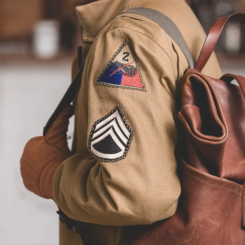 MADEN M1942 Tank Jacket | Regular or Fleece-Lined Khaki