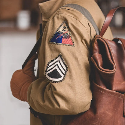 MADEN M1942 Tank Jacket | Regular or Fleece-Lined Khaki