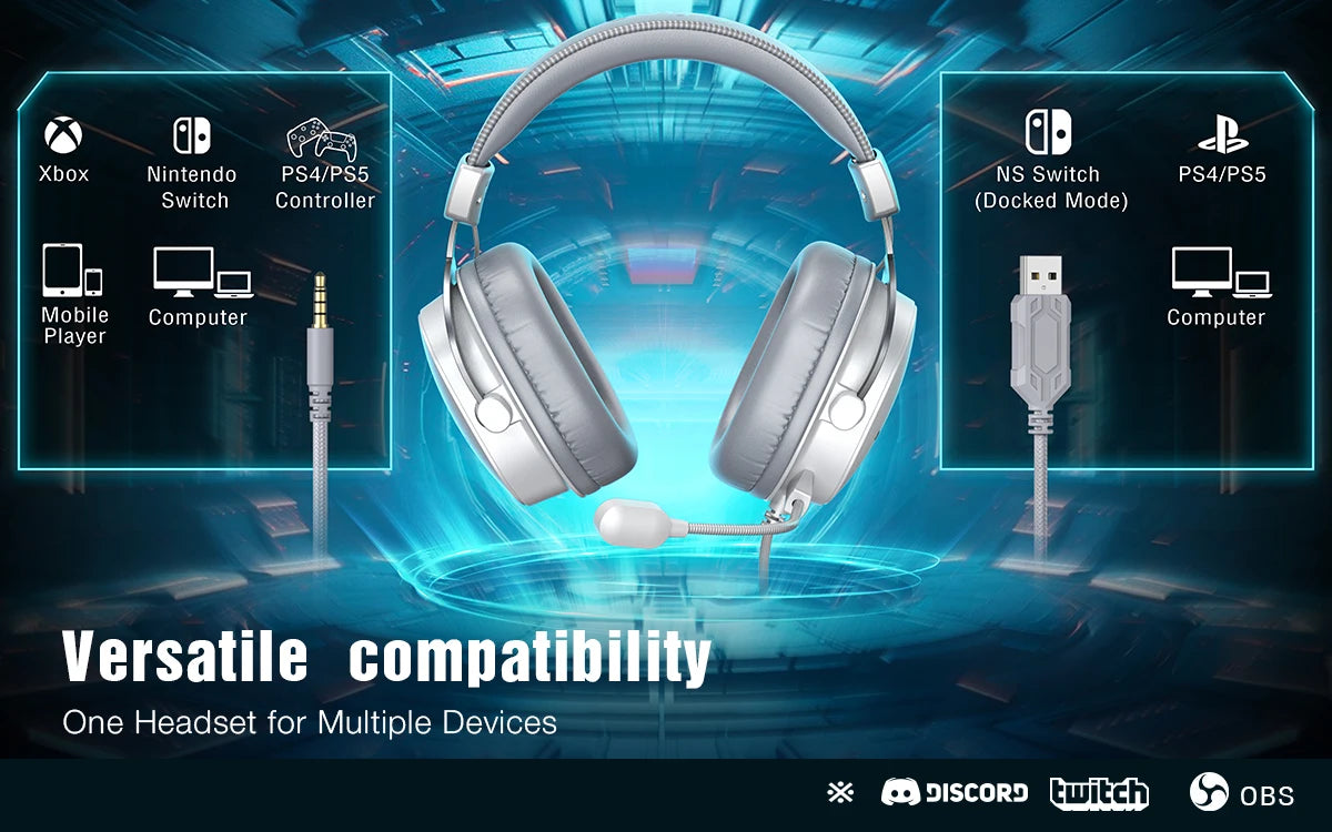 Elevate Your Gameplay with the FIFINE Gaming Headset with Surround Sound