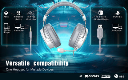 Elevate Your Gameplay with the FIFINE Gaming Headset with Surround Sound