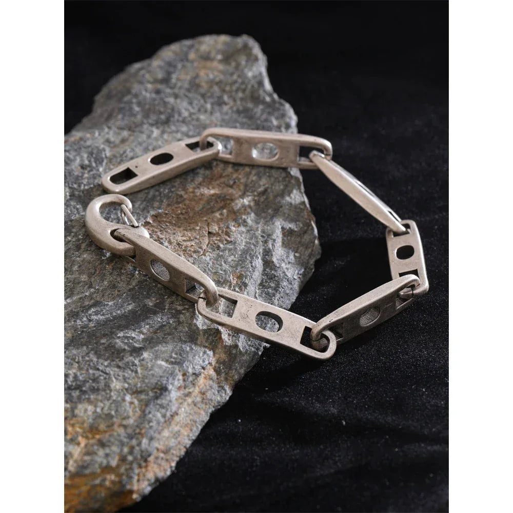 Punk Hip Hop Stainless Steel Vintage Bracelet - ShopHub