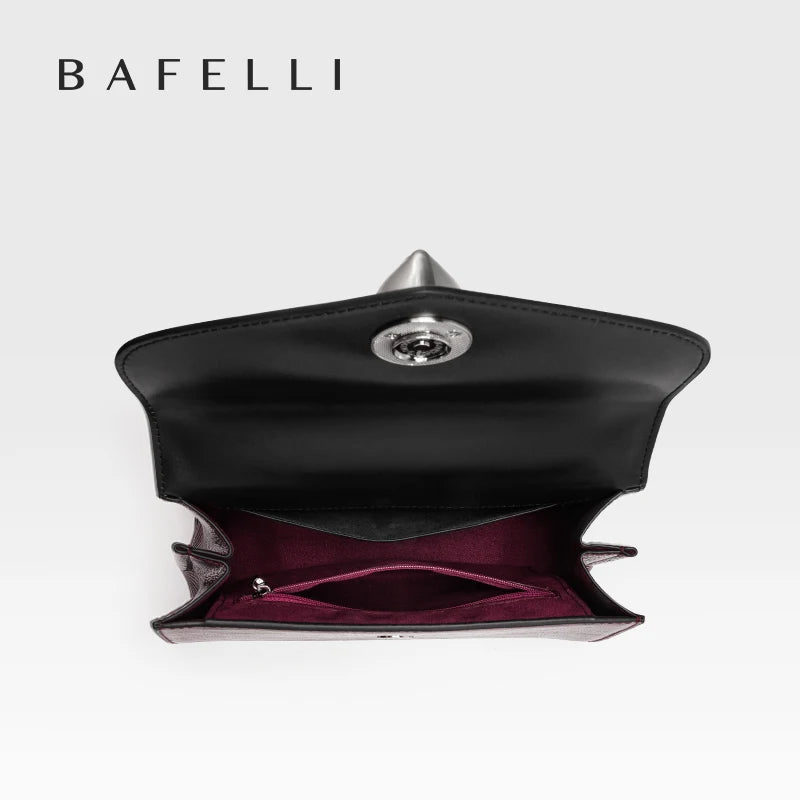 BAFELLI Floral Leather Business Doctor Bag in Pine Forest