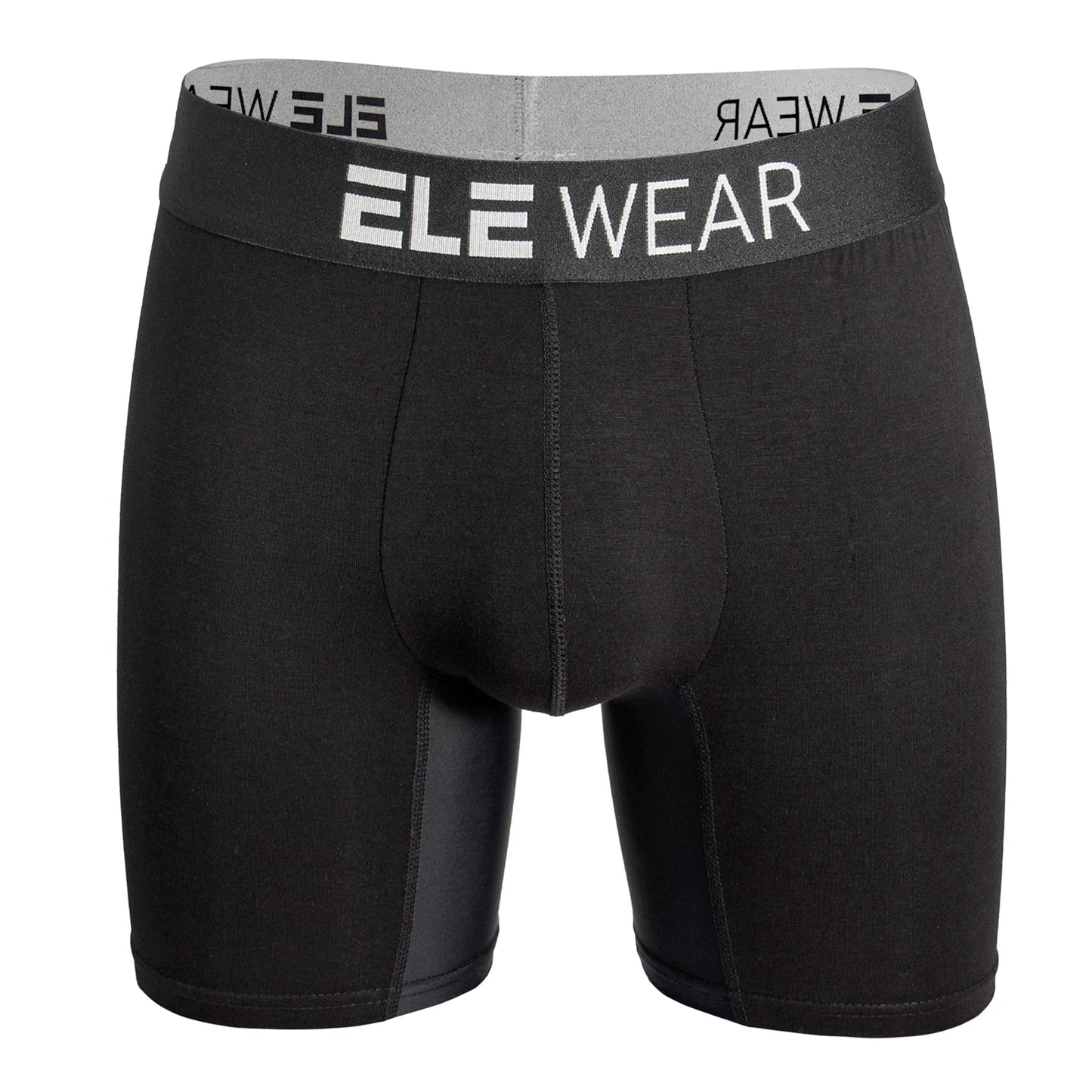 Men's Bamboo Boxer Briefs for Men - Long Sports Underwear, Moisture-Wicking