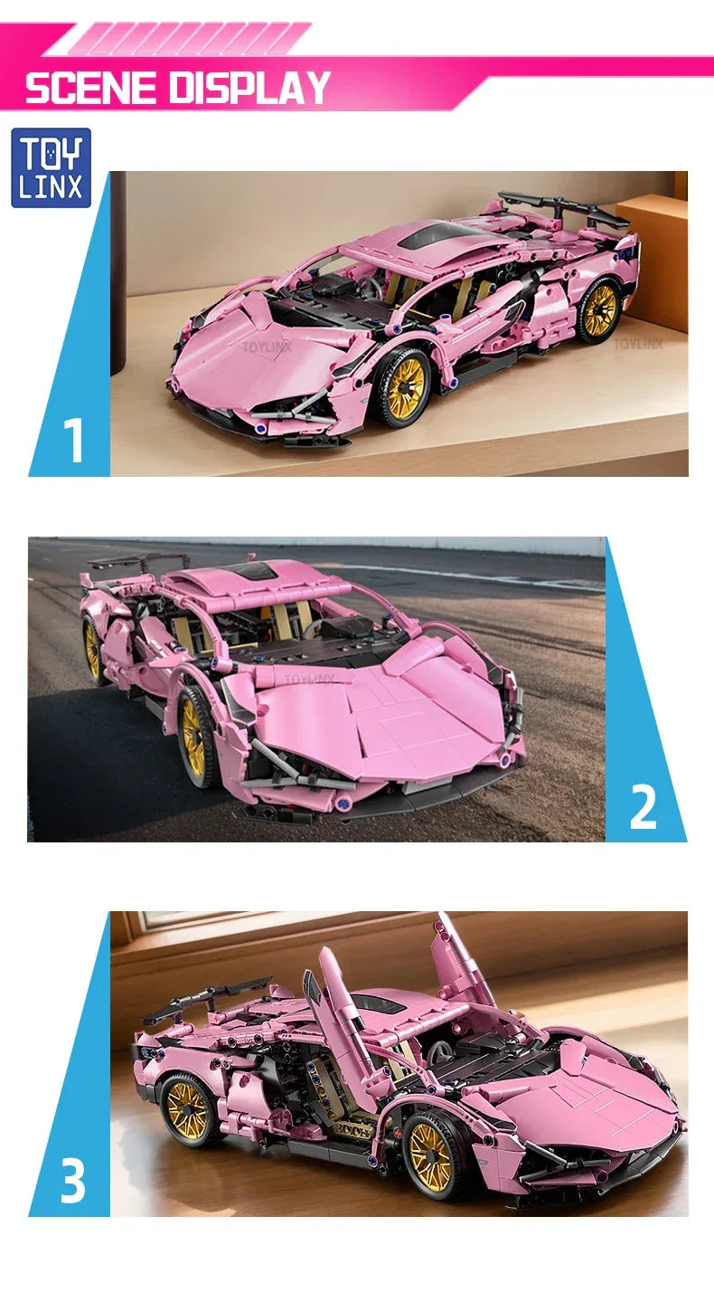 TOYLINX Super Car DIY Building Blocks! - ShopHub