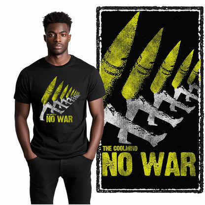 COOLMIND X0009 Anti-War Graphic Cotton Tee
