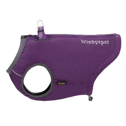 TRUELOVE High-Performance Foul Weather Jacket Dog Harness Vest Combination High-grade Nylon 66 Waterproof Keep Pet Warm YG1871