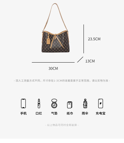 FOXER Women Tote Shoulder Bag Fashion Signature Lady Handbag Purse Chrismas Gift