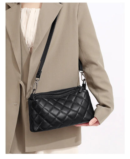FOXER Genuine Leather Women's Shoulder Bag