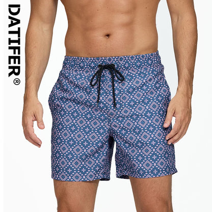 Men's ShopHub NZ polyester boardshorts with quick-dry, breathable mesh liner, perfect for gym, beach, or casual summer wear.