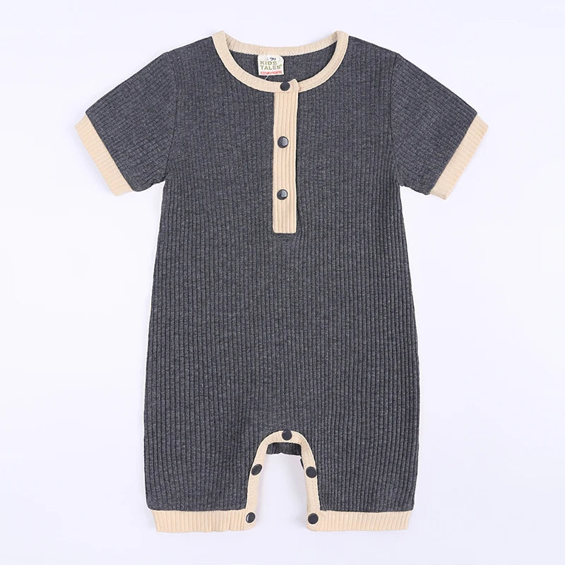 Kids Tales Summer Everyday Cotton-Stretch Baby Romper
