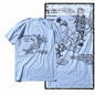 COOLMIND Z1149 Space Station Graphic Cotton Tee