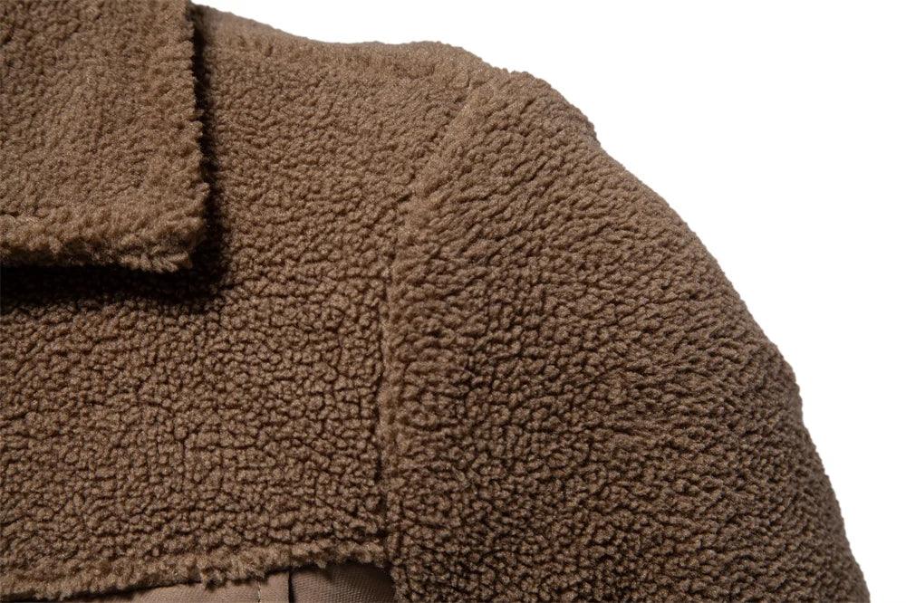 AIOPESON Men's Thick Sherpa Fleece Jackets - ShopHub