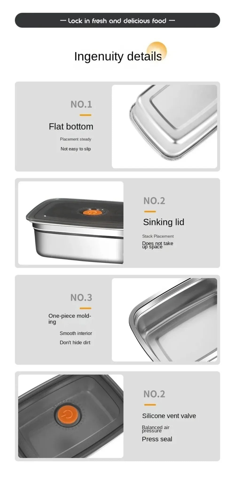 Stainless Steel Lunch Box