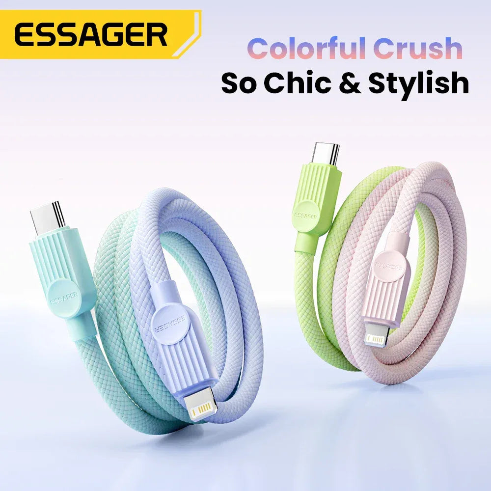 Essager USB C Colour Cable - ShopHub