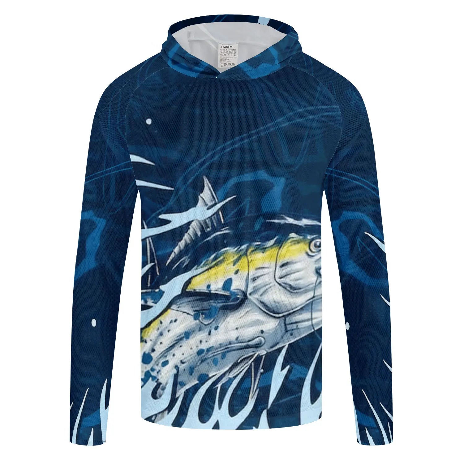 Man's Outdoor Camouflage Moisture Wicking Fishing Tops