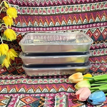 7-Piece Stainless Steel Food Storage Containers