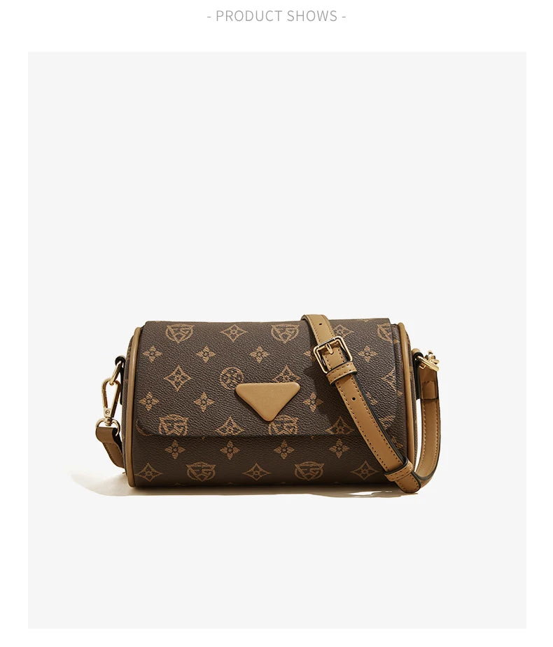 FOXER Women's Crossbody Cylindrical Bag