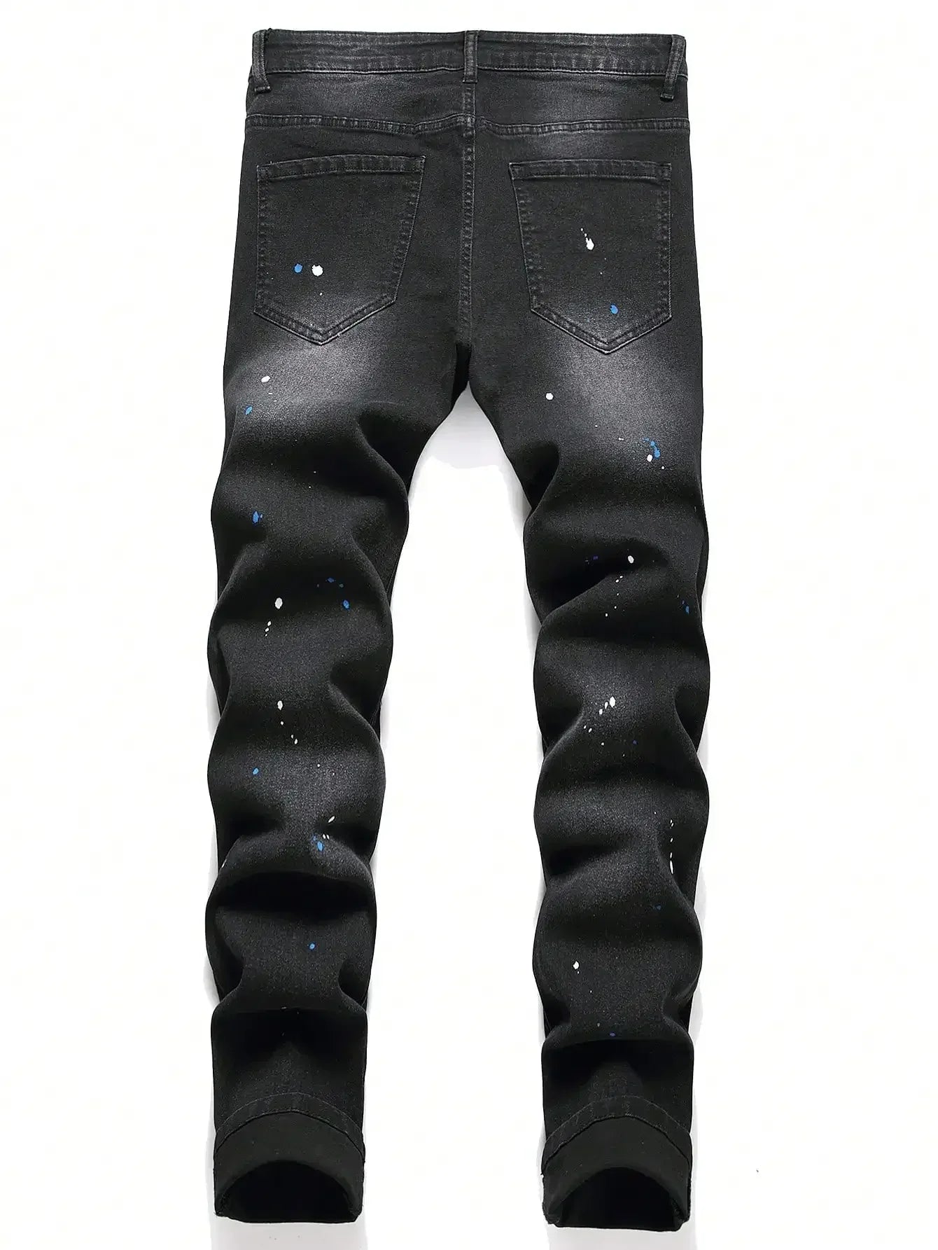 Men’s Y2K Skinny Denim Jeans - ShopHub