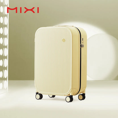 Mixi Striped Travel Luggage 16", 20", 24", and 26"