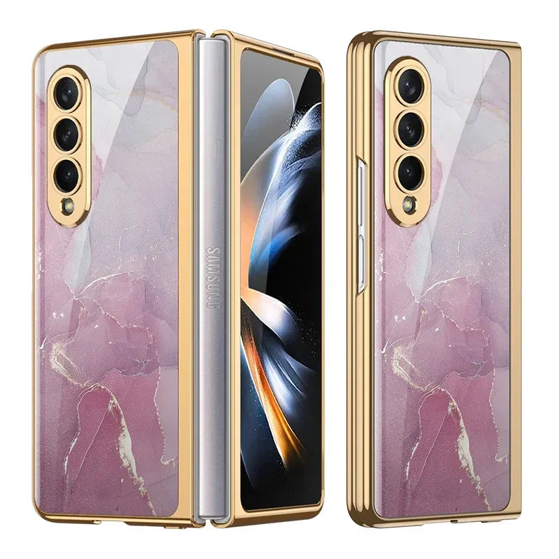 GKK Luxury Plating Frame Case for Galaxy Z Fold 3,4 & 5 - ShopHub
