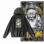 Heisenberg Graphic Acid-Washed Black Hoodie