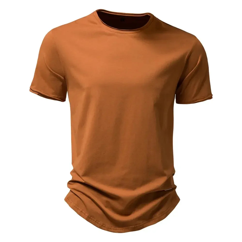 AIOPESON 100% Cotton Men's T-Shirts - ShopHub