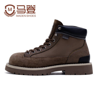 Maden Splice Suede Work Boots