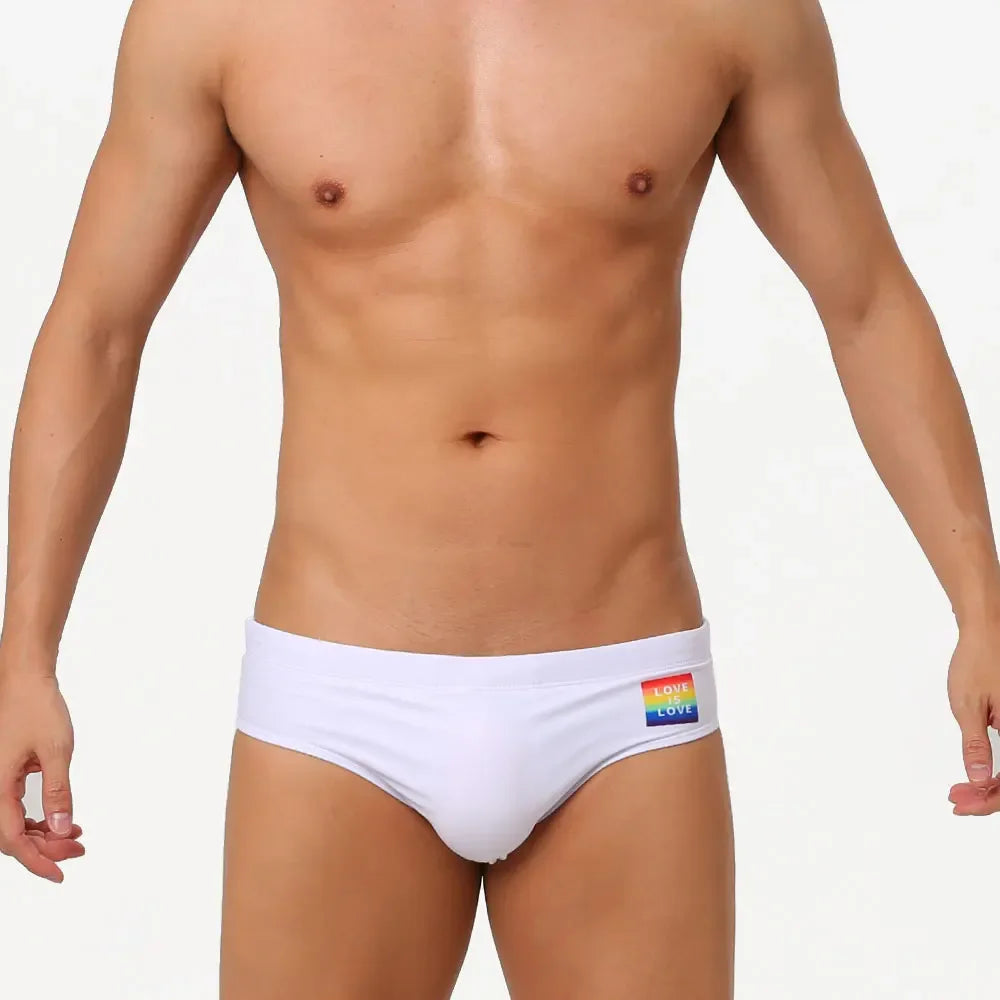 UXH LGBT Men's Swim Briefs - ShopHub